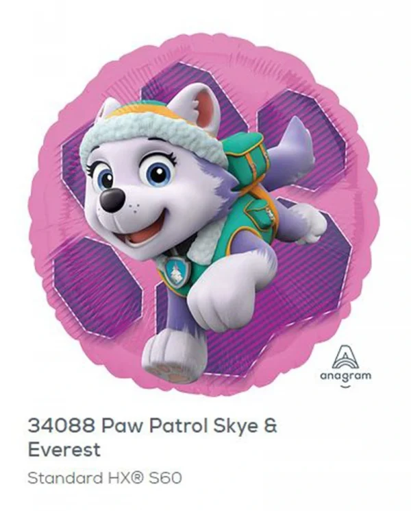 CY103 Paw Patrol 鋁膜氣球 Paw Patrol Skye Everest Balloon