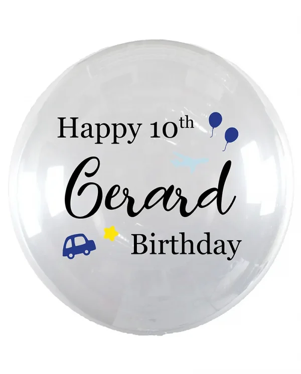 MC09 生日水晶印字氣球 Birthday Crystal Message Balloon