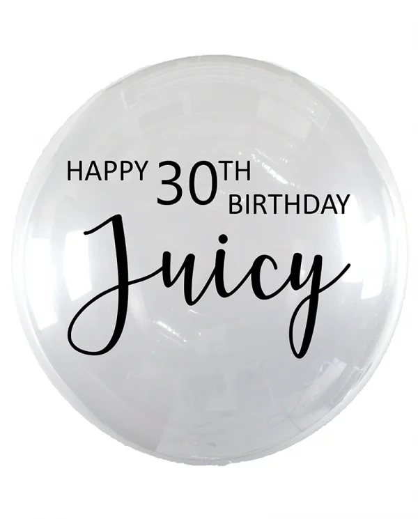 MC11 生日水晶印字氣球 Birthday Crystal Message Balloon