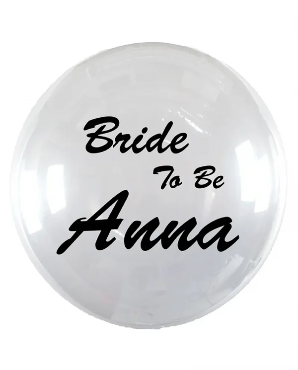 MD03 新娘聚會水晶印字氣球 Bridal Shower Crystal Message Balloon