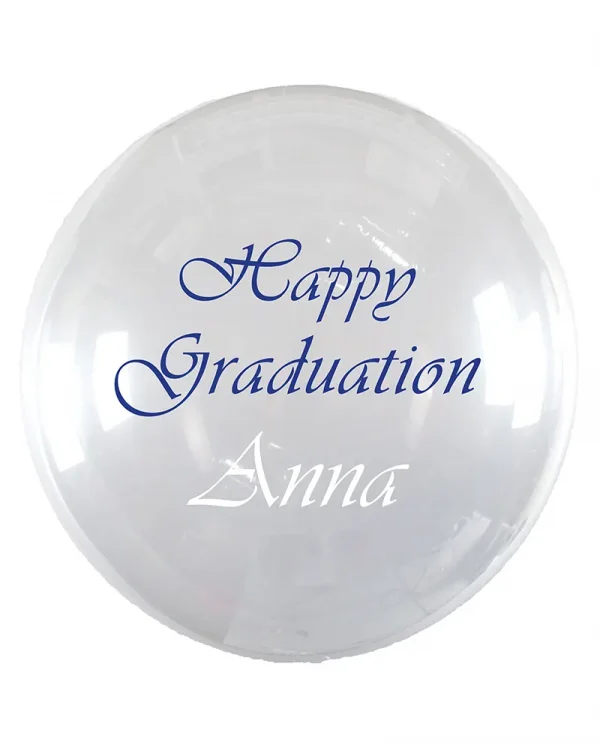 ME03 畢業水晶印字氣球 Graduation Crystal Message Balloon