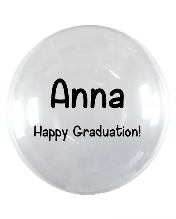 ME06 畢業水晶印字氣球 Graduation Crystal Message Balloon
