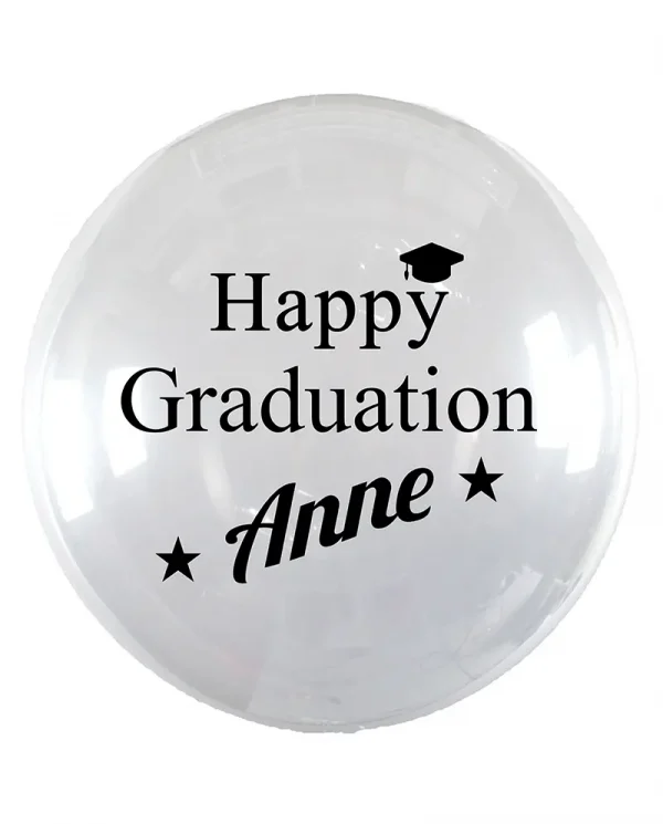 ME07 畢業水晶印字氣球 Graduation Crystal Message Balloon