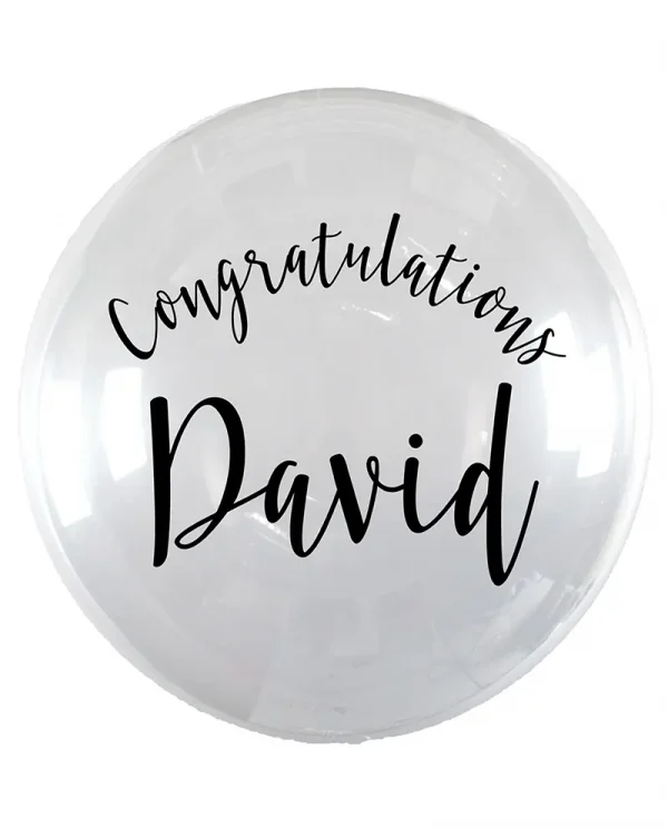 ME10 畢業水晶印字氣球 Graduation Crystal Message Balloon