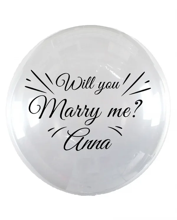 MF03 求婚水晶印字氣球 Propose Crystal Message Balloon
