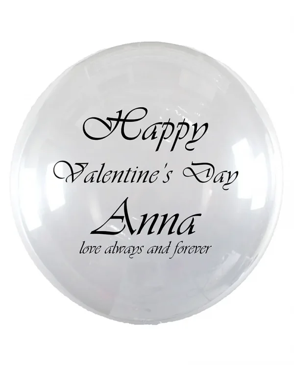 MG06 情人節水晶印字氣球 Valentines Crystal Message Balloon