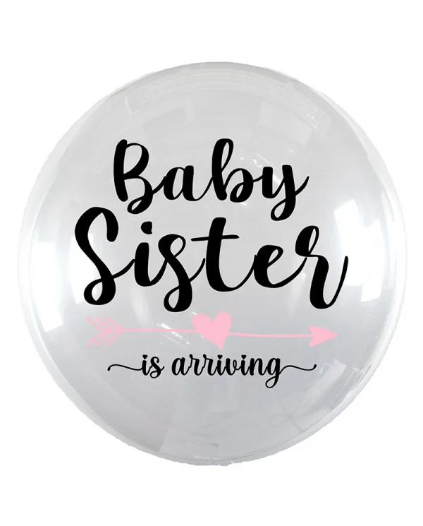 MJ01 初生嬰兒水晶印字氣球 Baby Crystal Message Balloon