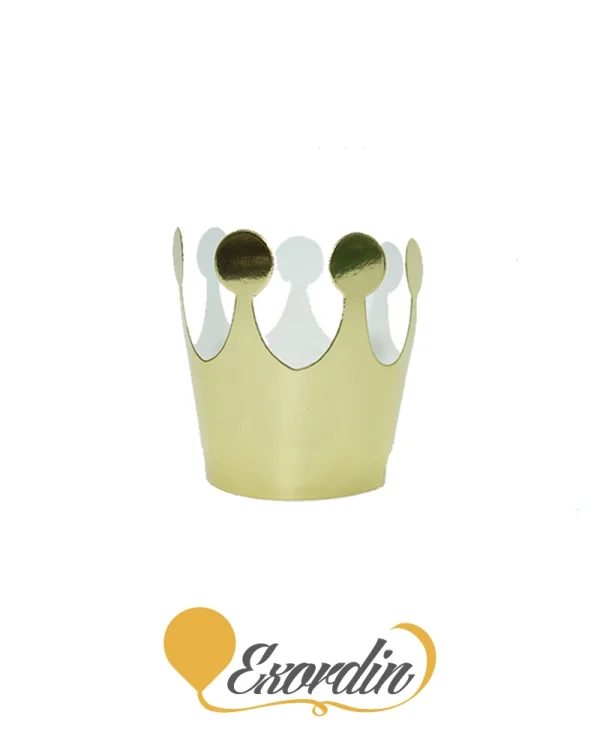 PH002 派對生日迷你皇冠帽 金 Party Birthday Crown Pattern Hat or Cap Gold