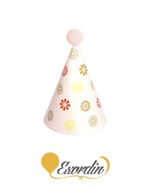 PH011 派對生日帽 花朵 Party Birthday Hat or Cap Flower