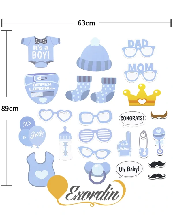 PP006 小男孩自拍道具2 Baby Boy Props2