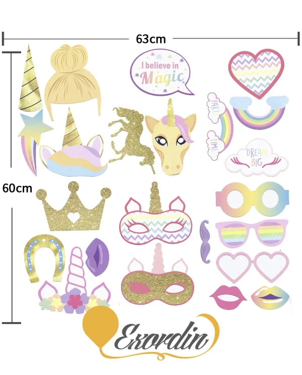PP010 獨角獸自拍道具 Unicorn Props