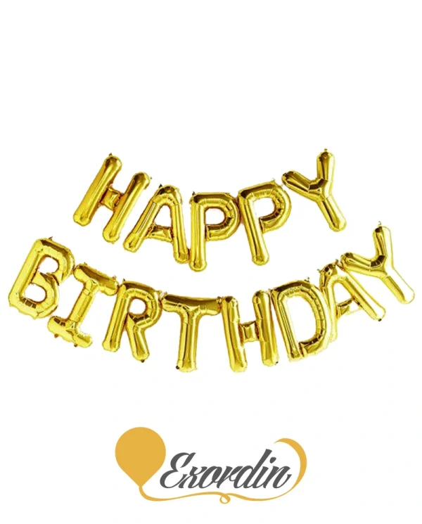 BA009 14吋字母 HAPPY BIRTHDAY 14 inch HAPPY BIRTHDAY letter
