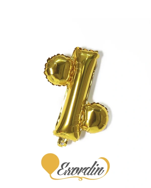 BB023 14吋亮金色百分比符號 14 inch Bright Gold Percentage symbol