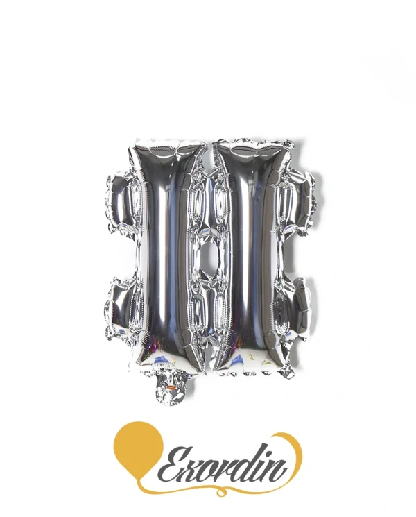 BB030 14吋銀色符號井號 14 inch Silver symbol hashtag