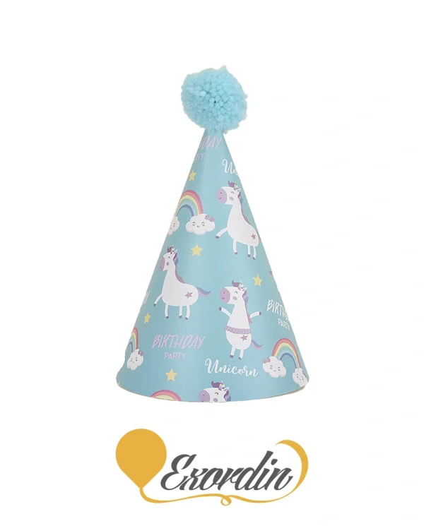 PH044 派對生日帽 獨角獸 Happy Birthday Hat or Cap Unicorn
