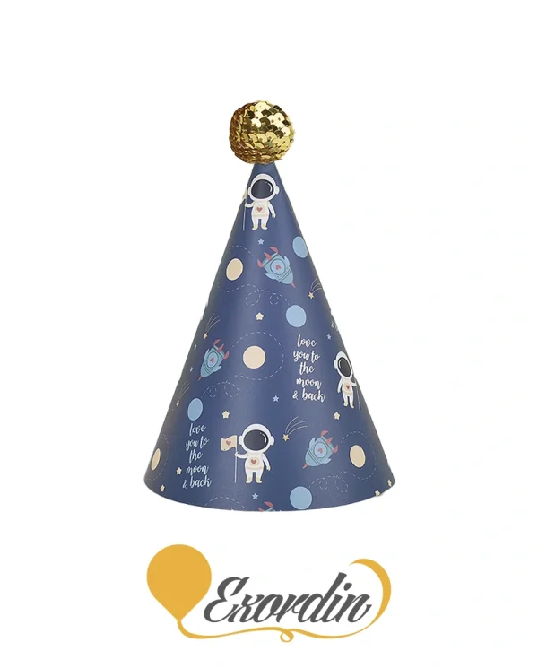 PH053 派對生日帽 太空人 Party Hat or Cap Spaceman