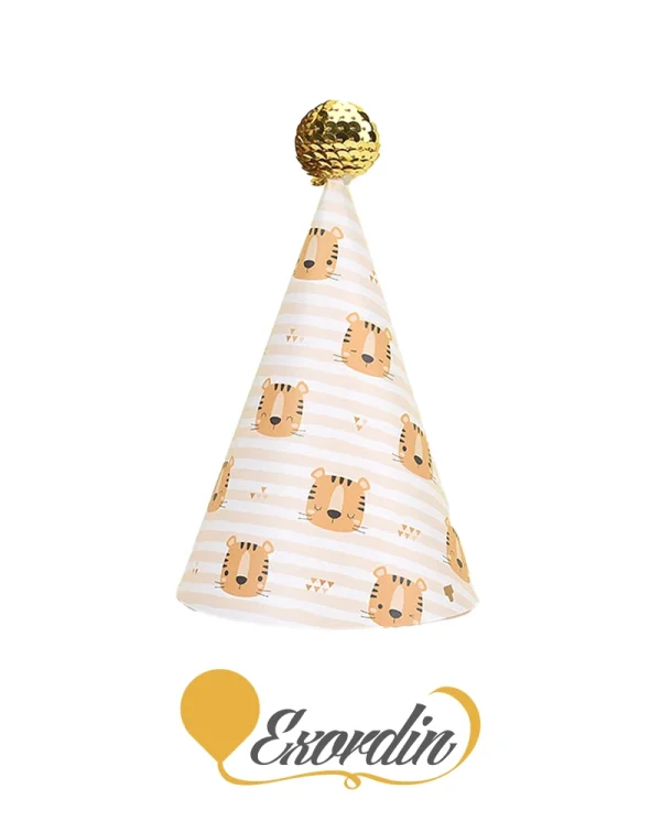 PH055 派對生日帽 老虎 Party Hat or Cap Tiger